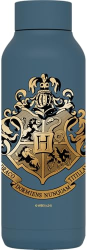 QUOKKA SOLID X HARRY POTTER | BOTELLA TÉRMICA DE ACERO INOXIDABLE DOBLE PARED | HP HOGWARTS