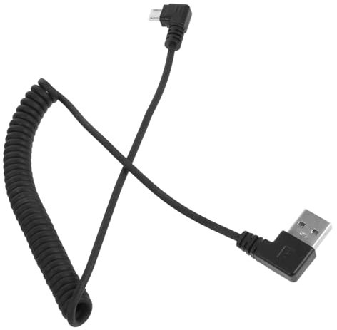 CHILDWEET Micro Usb Charging Spring Coiled Cable Usb Charger Cable Spring for Auto