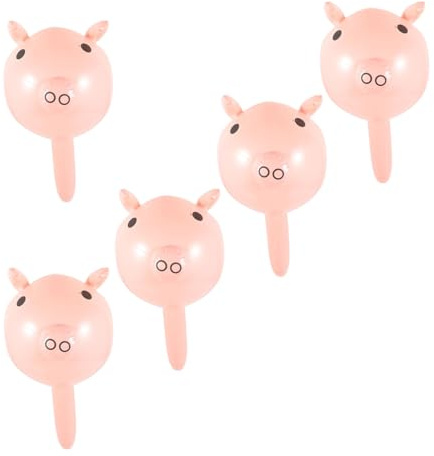 BESPORTBLE Aufblasbarer Pvc Schweinehammer Für Kinder 5 Stück Robustes Aufblasbares Hammerspielzeug Partyspielzeug Für Geburtstagsfeiern Und Outdoor Spiele