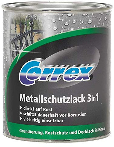 Metallschutzlack 3in1 750 ml, Farbe:Silbergrau