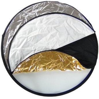 Réflecteur Pliable DynaSun - 5 en 1-80 cm - Noir