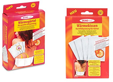 2 paquets?: 1 x chaleur Ceinture + 1 x Recharge Chauffage Chauffe-reins Relaxation