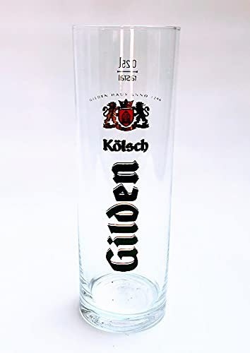 Gilden Kölsch Vasos de 0,25 l, vasos de cerveza, vasos para cola, bar, gastronomía, 1 unidad