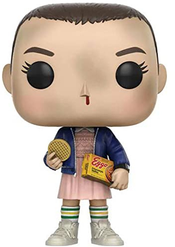 POP Eleven with Eggos: Funko x Stranger Things Vinyl Figure with Free Protector!