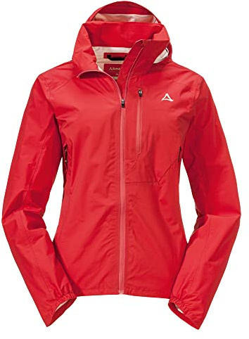 Schöffel Damen 2.5L Jacket Bohusleden L, atmungsaktive, leichte Regenjacke, wasserdichte Fahrradjacke mit 20.000 mm Wassersäule