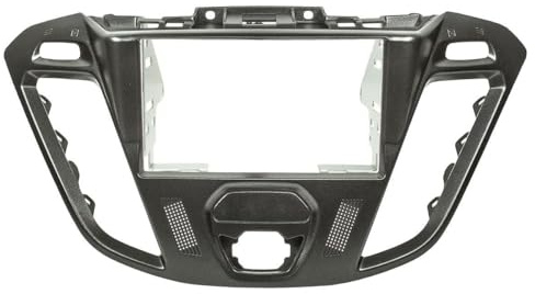 tomzz Audio 2415-119 Doppel DIN Radioblende HQ kompatibel mit Ford Transit Custom Transit Tourneo Custom ab 2012 anthrazit