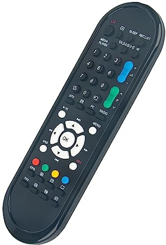 VINABTY Replacement Remote Control GA896WJSA Suits for Sharp LCD COLOUR TELEVISION LC-24LE210E LC-32LB220E LC-24LE220E LC-32LE220E LC-32LE210E LC-32LS220E