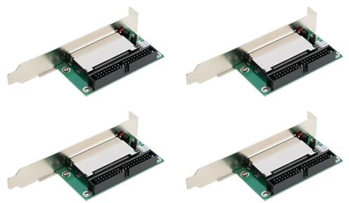 Spactz 4X 40-Pin Compact Flash Card À 3.5 IDE Convertisseur Adaptateur Pci Bracket Back Panel
