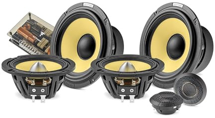 Focal Système de Haut-parleurs Haut de Gamme K2 à 3 Voies de 16,5 cm