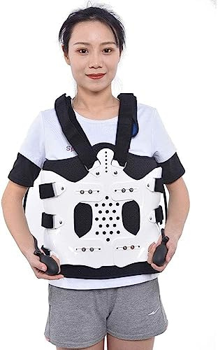 N A Support Lombaire Thoracique réglable, orthèse Thoracique complète pour Traiter la cyphose, Les fractures de Compression de la Colonne vertébrale, l'apparence de la Posture, Les blessures