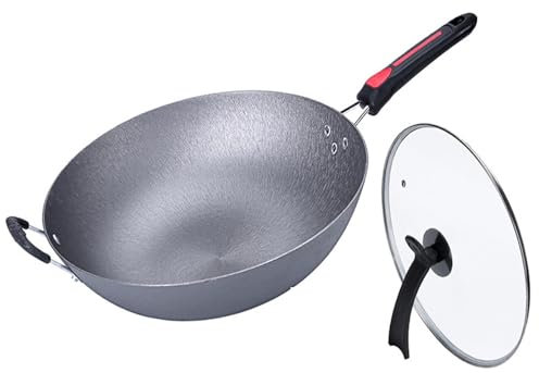 LIEROLYE Padelle antiaderenti Padella for piani cottura a induzione, elettrici, a gas e in vetroceramica, ‎Pentole, Cucina,(36cm)