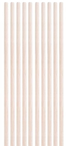 10 Stück Balsaholz-Rundstäbe, L 100 bis 500 mm, Holzdübel for Basteln, Holzstäbe for DIY-Modellbau-Zubehör(3x200mm)