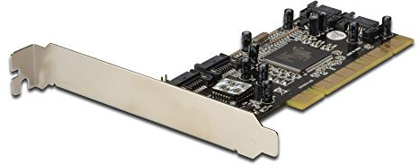Digitus DS-33102 - Controlador Raid (PCIe, 4 x SATA, 2 x eSATA, SIL 3114, 150 MB/s)