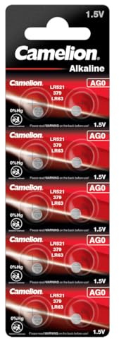 Camelion AG 0 LR 63 1,5 V Alkaline Knopfzelle (10 Stück)