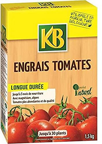 KB UAB - Fertilizzante per pomodori biologico, 1,5 kg