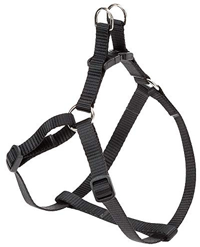 Ferplast Pettorina Cane Taglia Piccola EASY XXS, Pettorina Gatto Regolabile, Facile da Indossare, 28-38 cm. Nero