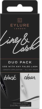 Eylure Line and Lash DUO Kit - Black and Clear Lash Glue