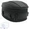 Shkalacar Bolsa de cola para motocicleta, Bolsa de asiento trasero de motocicleta multifuncional Bolsa de almacenamiento de equipaje para asiento trasero con correas de montaje Protector de lluvia