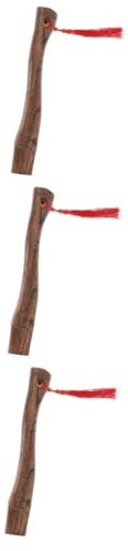 Uonlytech 3st Axtstiel Aus Massivem Holz Beil Werkzeug Axtstiel Tauschen Axtholzgriff Holzaxt Zubehör Holzstiel Für Axtgriffe Griff Für Griff Ersetzen Camping Hölzern Handhaben
