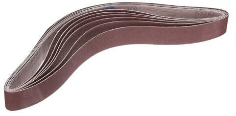 QUARKZMAN 6pz Nastri Abrasivi Alluminio Ossidato Grana 100 2 x 48