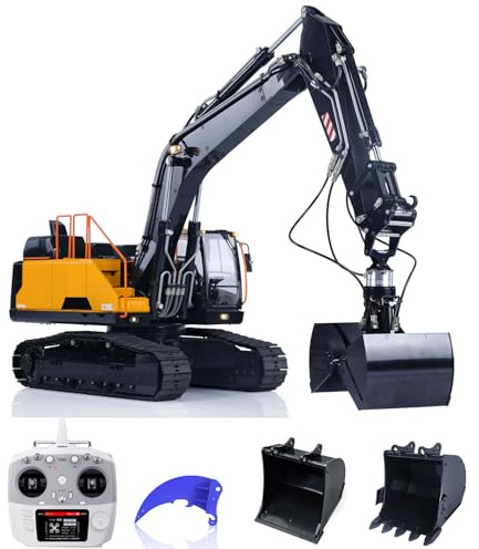 1/14 1/14 2.4G Ferngesteuerter Hydraulikbagger E380 RC Bagger Montiert Modell für Erwachsene Hobby