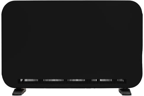 Russell Hobbs 2000W/2KW Electric Digital Convector Heater with 24 Hour Timer Black, 3 Heat Settings Tip Over & Overheat Protection Adjustable Thermostat Silent Operation, 20m² Room Size, RHCVH2003B