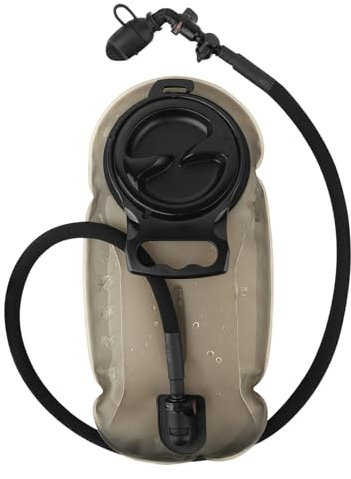 PETAC GEAR 1.5L / 3L Tactical Hydration Pack，Molle Carrier Pouch for 50 oz /100 oz Hydration Bladder Daypack Water Backpack. (Badder Only, 1.5L)