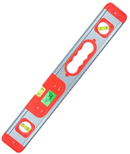 Artibetter Goniometro Di Digitale Portatile Livella Bolla e Display Lcd Per Misurazione Precisa Angolo Di