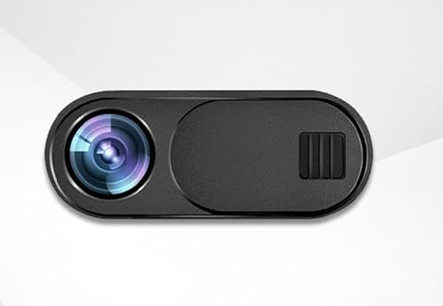 MDLSDE 6PCS Webcam Cover, Ultra-Thin Privacy Slider, Compatible with Laptop PC Desktop MacBook Pro iPad iPhone Smartphone Cellphone, Black