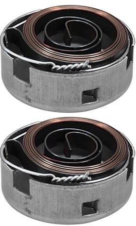DIYEAH Molla Ritorno Per Trapano a Colonna Set 2 Pezzi Molla Quill Press Spring Per Officine Industriali Accessori Sostituzione 1.61X1.61X0.59In