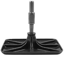 WJIAYAO Pisón de jardín Nivelador de Placa vibratoria portátil, Placa de apisonamiento, Pico eléctrico Grande, Gasolina(Vibrating Plate)