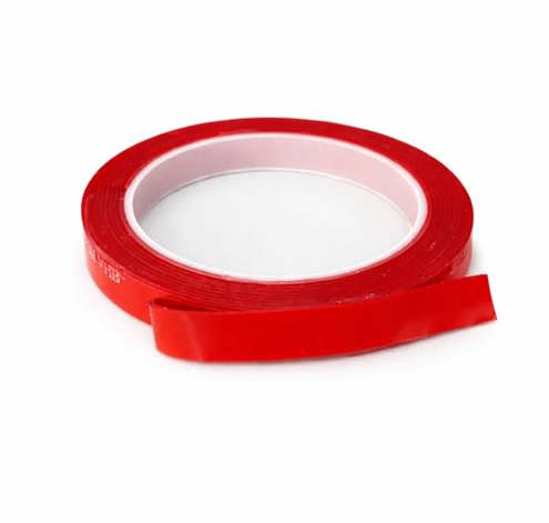 BEK-FIX® Double Sided Mounting Tape, Heavy Duty Adhesive Tape, 10mm x 3 Metres, Clear Strong Bond