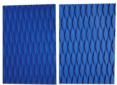 Ruarby 2 x Surfbrett-Deck-Traktions-Board, rutschfeste Pads, Surfbrett, Deck, Traktionsschwanz für Kiteboard/Skimboard/Paddleboard/Shortboard