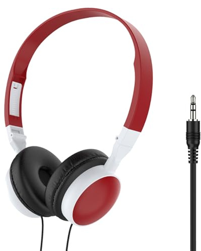 Over-Ear Wired Headphones - Professional Headset System for Computer Headphones, Portable Headphones with Sound Quality | PC Headset for Computers Tablets Desktop Laptop