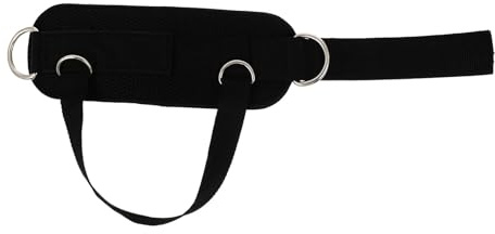Cabilock Hebilla de Tobillo Ajustable para Gimnasio, Banda de Tobillo Anillo en D, Correa de Resistencia para Entrenamiento de Piernas y Cadera, Accesorio Fitness para Máquina de Cable,