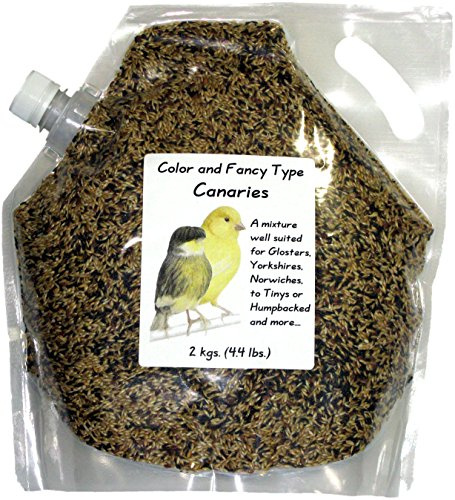 Penn Seed Canaries (Color & Type), 2 kg (4.4 lbs) Pour Spout Bag