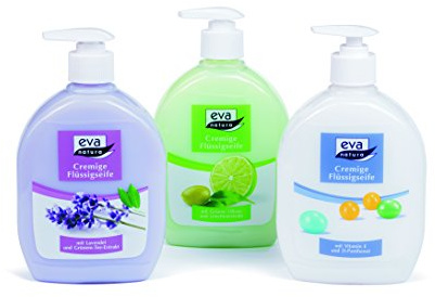 Eva Natura cremige Flüssigseife 500 ml Lavendel-Grüntee