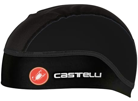 Castelli 4516043-010 Summer Skullcap Men's Hat Schwarz Uni