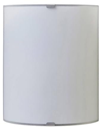 Wall Light 'Phil' dimmable (Modern) in White Made of Glass for e.g. Hallway (1 Light Source, E27) from Lindby | Wall Lighting, Wall lamp