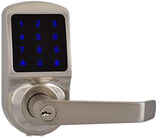 SCYAN X3 - Cerradura de puerta con teclado sin llave para pantalla táctil