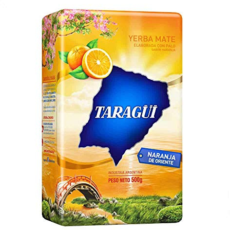 Yerba Mate Taragui naranja de Oriente (5x500gr)