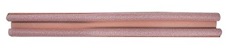 93/95cm Bande d'étanchéité de fond de porte Bouchon anti-courant d'air sous la porte Bandes insonorisées anti-poussière Arrêt de porte Protecteur de courant d'air-marron,95x10x3cm