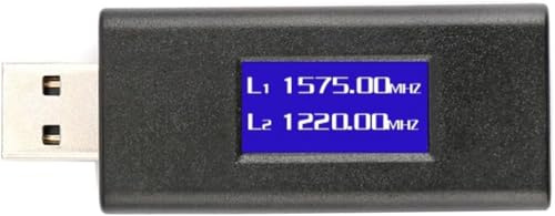 COJJ-Schwarzer GPS-Anti-Tracking-Adapter, bis zu 10 Meter, tragbar, Touchscreen, GPS und Beidou Anti-Tracking-Adapter für USB-Auto
