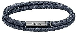 BOSS Jewelry Bracelet en cuir pour Homme Collection ARES
