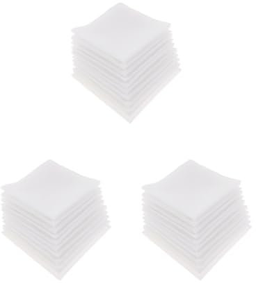 10 Stück Taschentücher Unisex Vintage 100% Baumwolle Einstecktuch Waschbar Taschentücher, 3er-Set (weiß), 28X28 cm