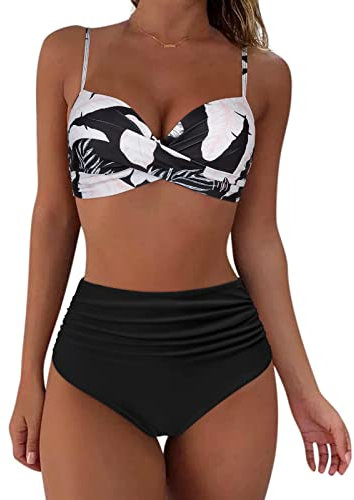 Twister Damen Strandkleider Damen Sommer Bikini kleine Oberweite Bikini-Sets für Damen meerjungfrauenflosse Schwimmanzug Damen Plus Size bademode Bikini Damen Hose joop schal Damen badebekleidun
