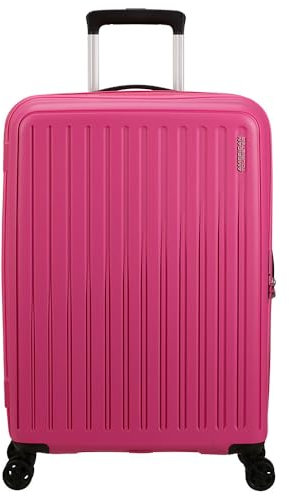 American Tourister Hawaiian Pink Hartschalenkoffer M Spinner 67/24 mit Trennwand und Riemen