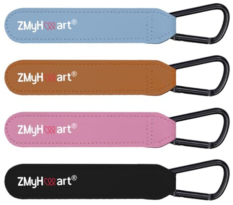 ZMyHeart Ganchos para cochecito de bebé, clip de mosquetón, clips ajustables para cochecito de bebé, correas para bolsa de pañales, 33 libras, gancho para cochecito para cunas de bebé, scooter