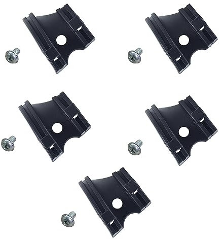 MOLKASIA Bike Cable Guide Bicycles Frame Cable Guides Bike Anti Friction Bottom Bracket Shifter Cable Holder Clip with Screws Set