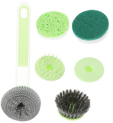 UTHCLO Kitchen Supplies Sink Brush Scrubber Dish Scrub Brush Cookware Pot Long Handle Scrub